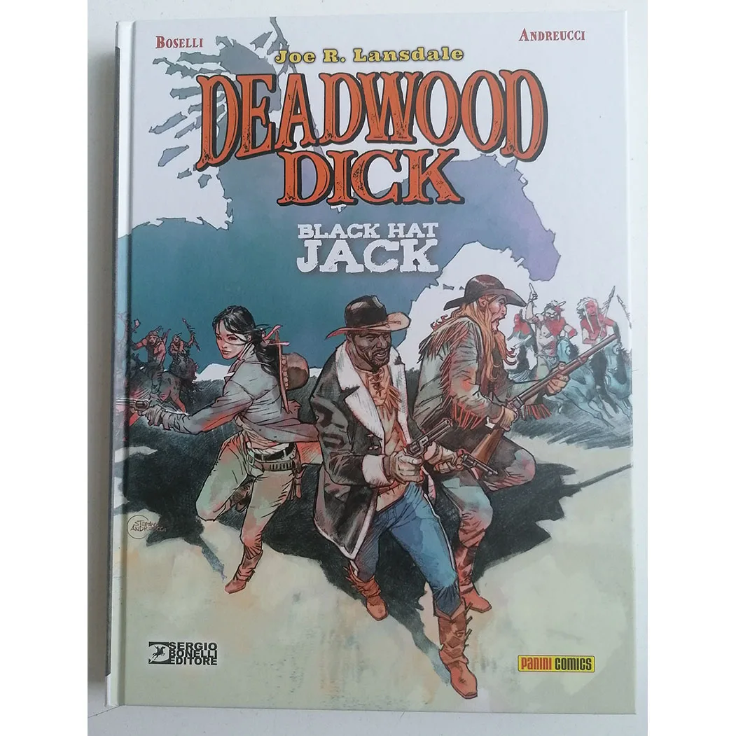 European, DEADWOOD DICK, BLACK HAT JACK , ED. PANINI, year 2021, author MAURO BOSELLI, COMIC BOOK in Spanish, TEBEO