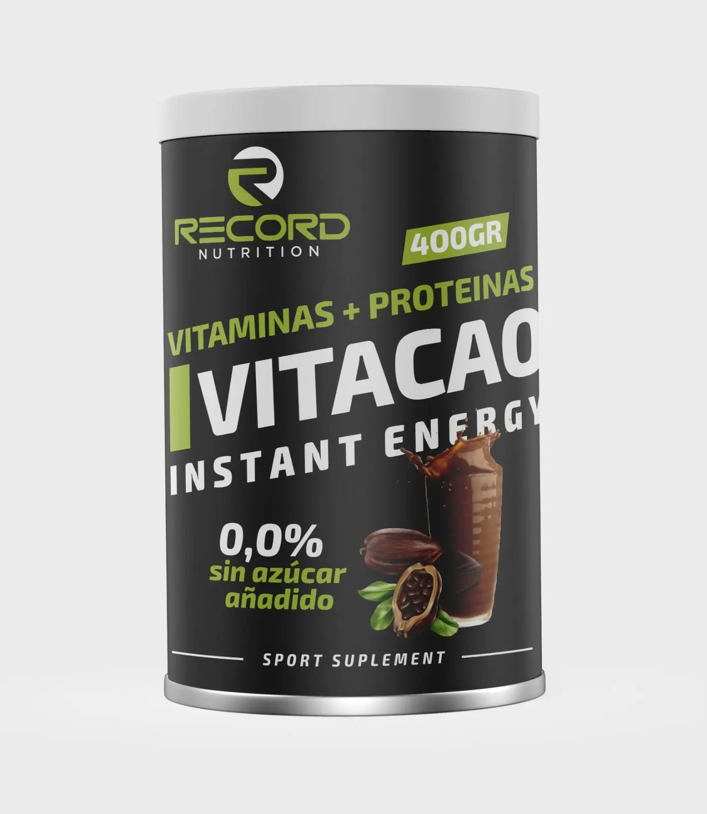 Vitacao, cocoa shake with protein and vitamins with sweeteners, instant energy to drink fresh or warm