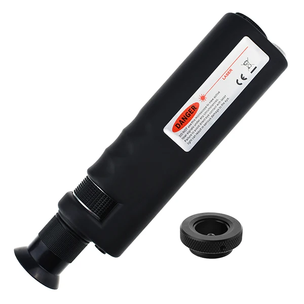 Handheld 400x Magnification Fiber Optical Inspection Microscope Coaxial illumination (CL) + Built in IR filter