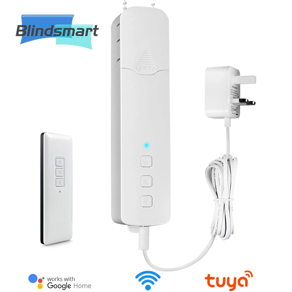 

Blindsmart Smart Life WiFi Motorized Blinds Driver Roller Shade Motor Tuya APP Timer Alexa Google Assistant Voice Control