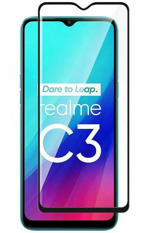 High quality 9H tempered glass screen Protector for Oppo Realme C3 sent from Spain