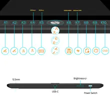 15.6 inch drawing tablet with IPS HD screen #5