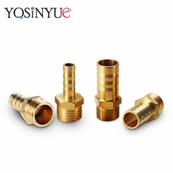 1/5/10PCS Brass Pipe Fitting 6/8/10/12/14/16mm Hose Barb Tail 1/8