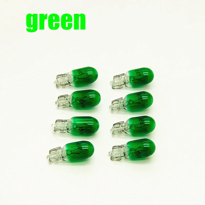 100 Stück Weiße T10 W5W 501 194 Klare Signalleuchte Glas 12V 5W W2.1x9.5d Einzelfilament Autolampe Autobeleuchtung – Detail 13