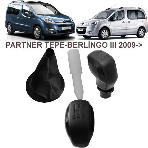 GEAR KNOB (SPORTS BLACK TYPE) & SHIFTERS LEVER BELLOWS DATING HILL BERLINGO FOR 2009-2020 7591.T1-1606401580-7591.71 & 16088722ZD