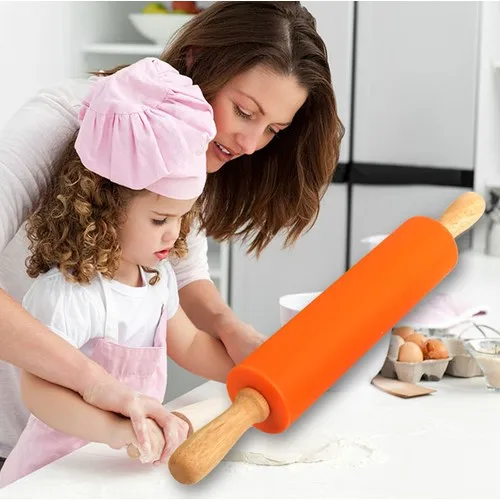 Mini Silicone Rolling Pin Turkish Oklava Merdane Roller Dough Borek Ravioli Manti Patty Maker Free Shipping