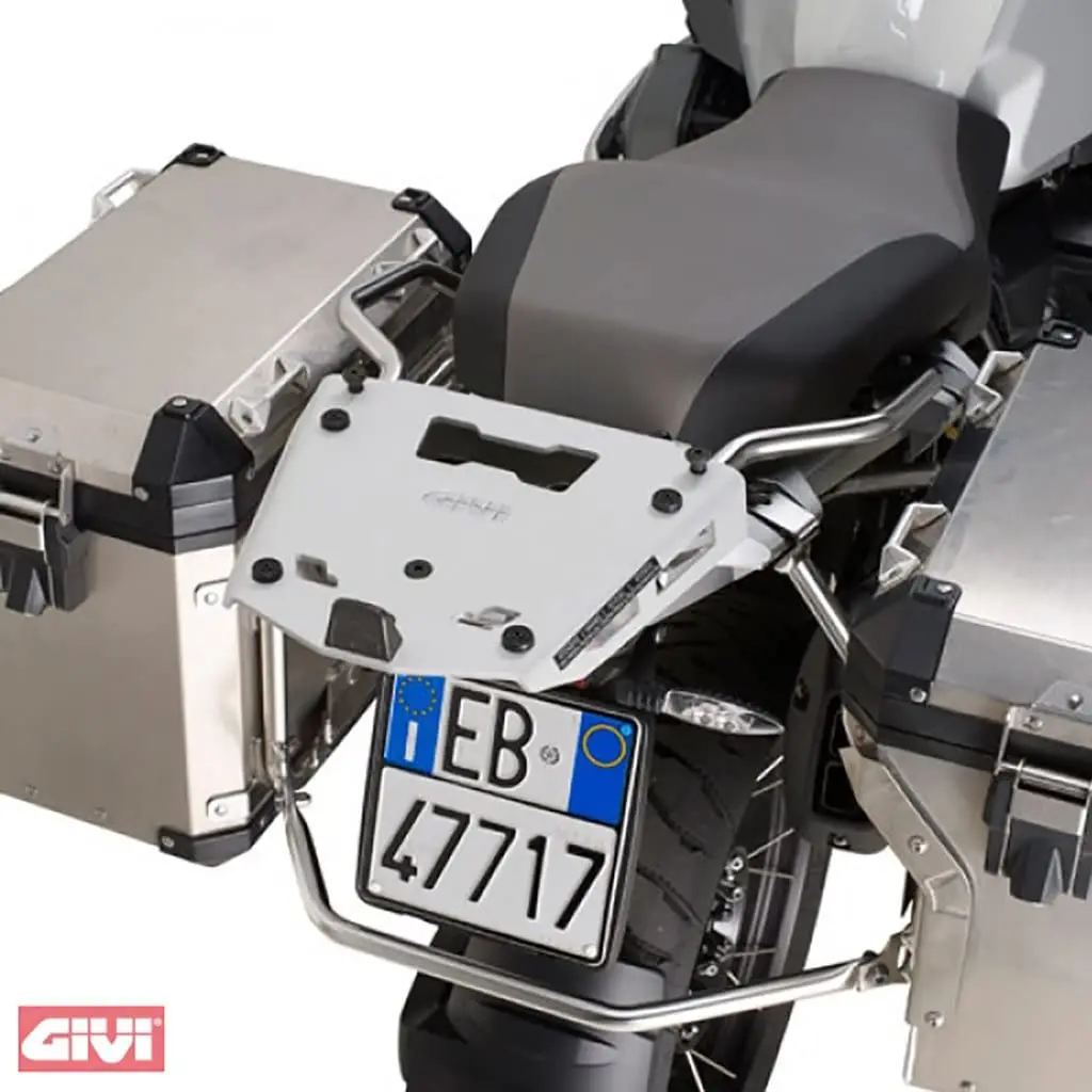 Givi SRA5112-Topcase moto Monokey aluminium stand. Fixing BMW R1200GS Adventure 14/17 MK