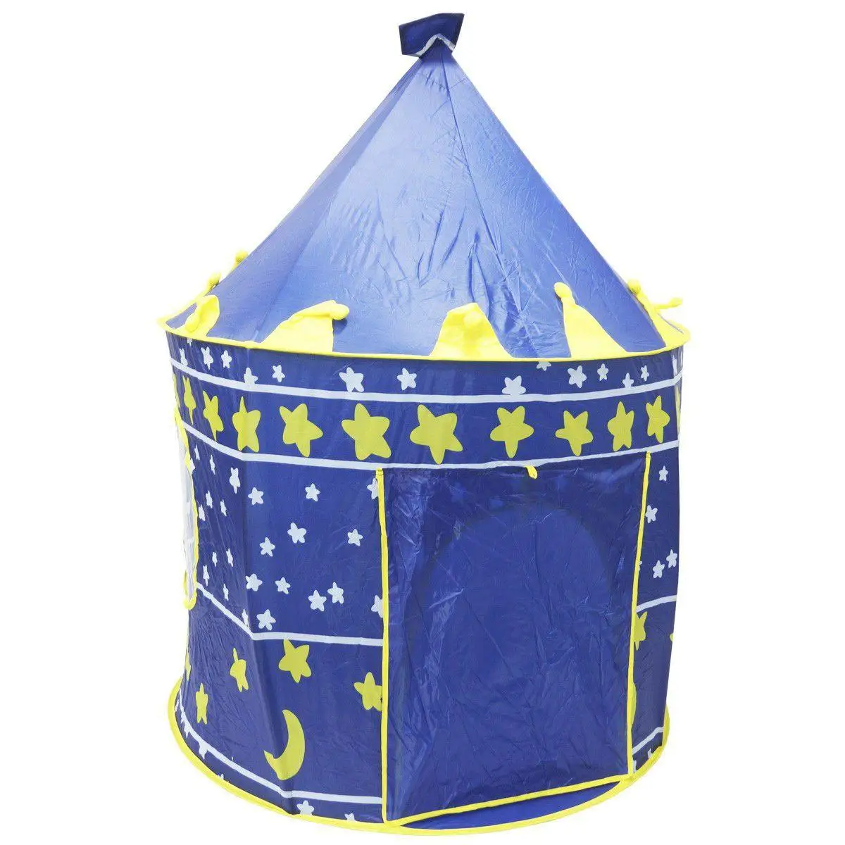 Barraca Infantil Dobrável Tenda Castelo Das Princesas Cabana blue + prompt delivery + less price