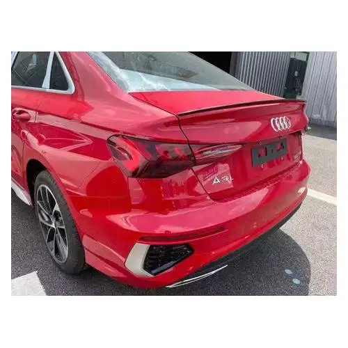 De Fibra Spoiler Audi A3 Sedan Spoiler Piano Blackb2013 2014 2015 2016 2017 2018 2019 asa traseira carro-styling auto acessório