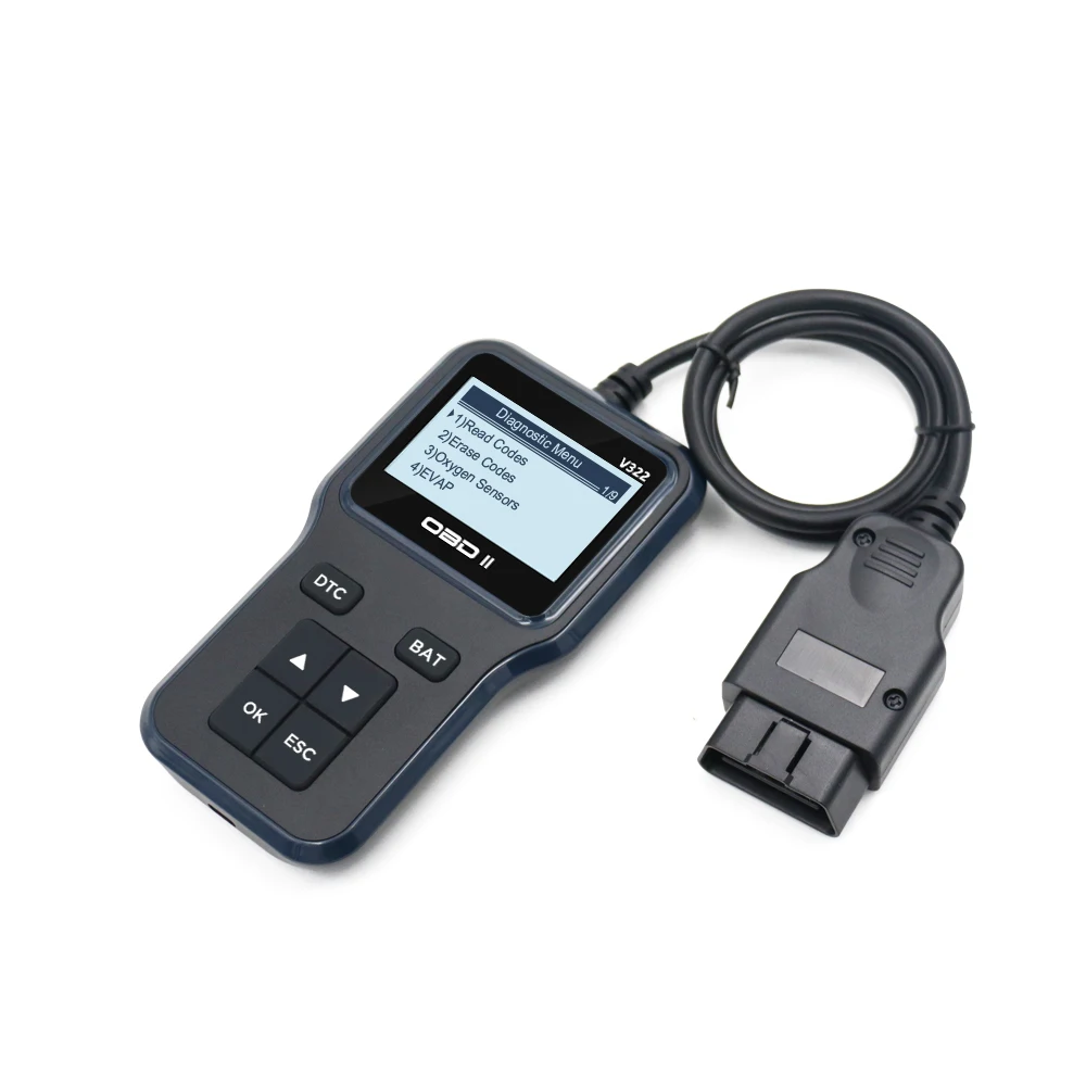 Herramienta de escaneo OBD2, lector de código de coche, Universal, para fallas de motor automotriz, elm327, OBDⅡ