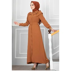 Abaya Ramadán hijab abayas para mujer vestido de mujer musulmán vestido de mujer bufanda de caftán islam para mujer musulmana Velo de mujer musulmana ropa de lujo para velos vestido largo conjuntos musulmanes de caftán