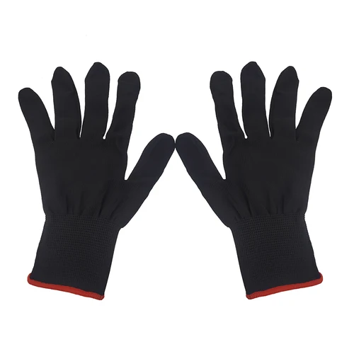 Imagen 2 del producto 3/5/20 pares de tinte de ventana antiestático fibra de carbono vinilo revestimiento para coche película adhesiva instalar guantes Auto Nylon teñido guantes de trabajo D08B