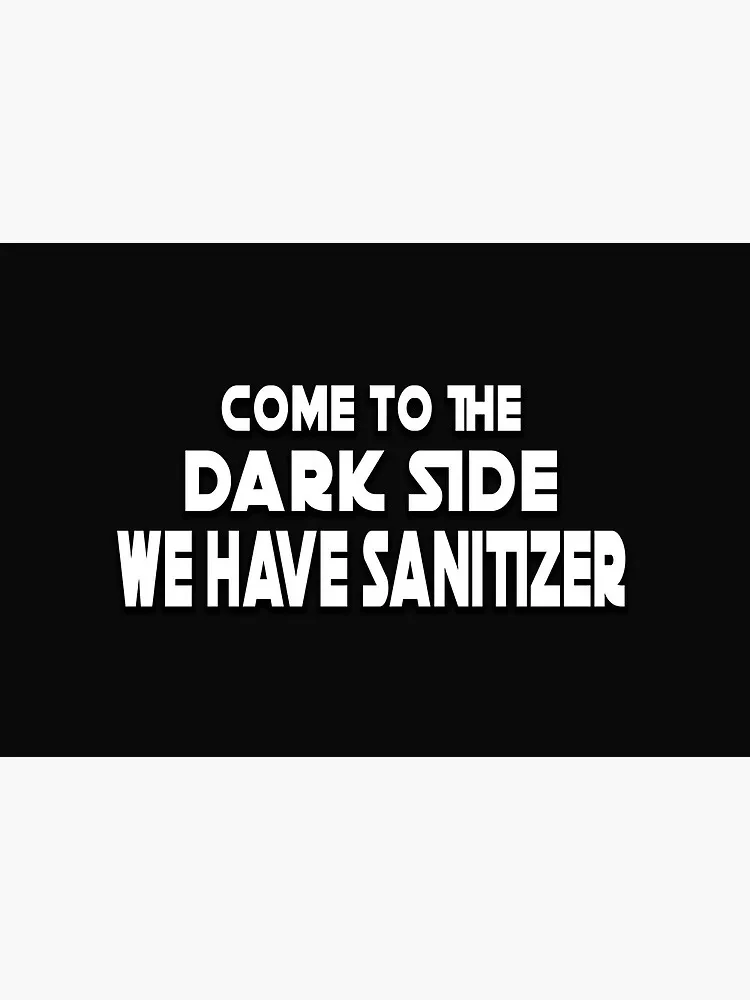 Come To The Dark Side, We Have Sanitizer Mask Face Mask Filter Pocket Cloth Reusable Washable