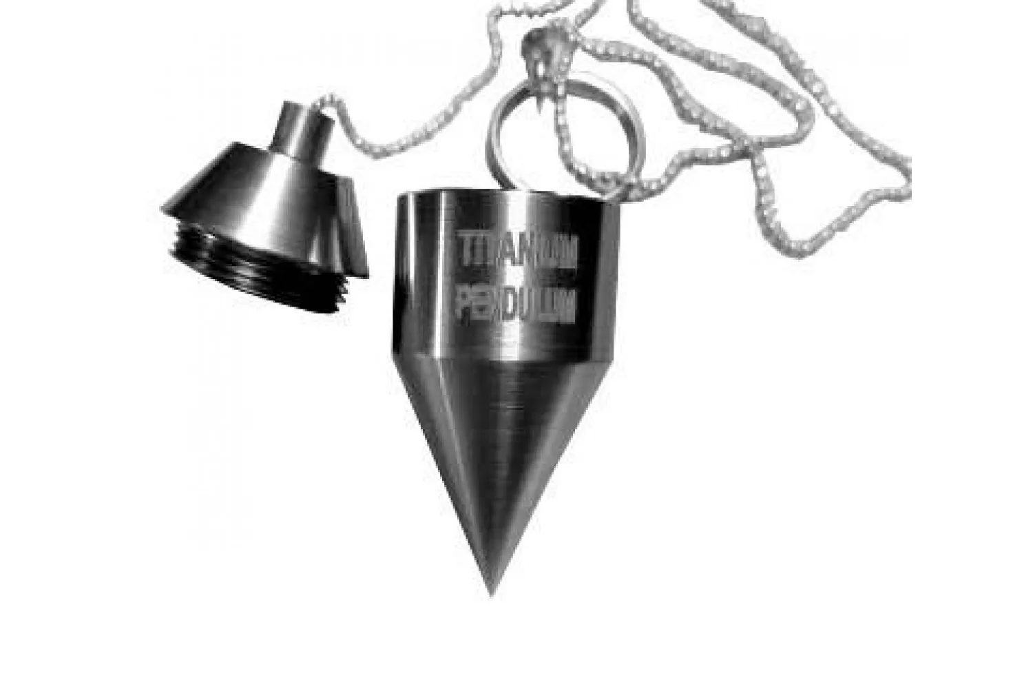 TITANIUM Chamber Pendulum. gold silver search