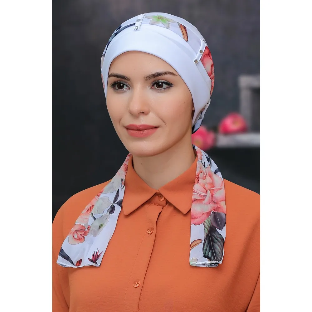 Hijab Turban Hat 2021 New Inner Caps for Women Muslim Stretch Islamic Indian Arab Wrap Head Scarf Turban Pour Femme Headdress