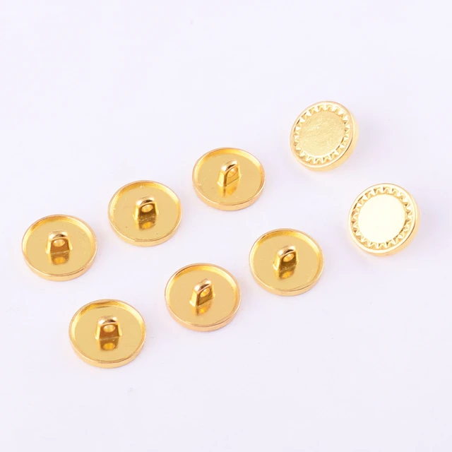 Botones dorados para abrigo botones elegantes para blusa botones decorativos para camisa botones de estilo Vintage botones para vestido costura 20 Uds. AliExpress