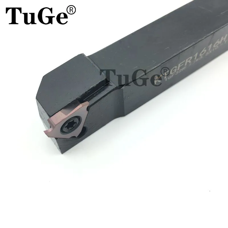 Soporte de herramientas de torneado externo, KTGFR1010H16-16F de torno, sin insertos, KTGFR1212H-16F