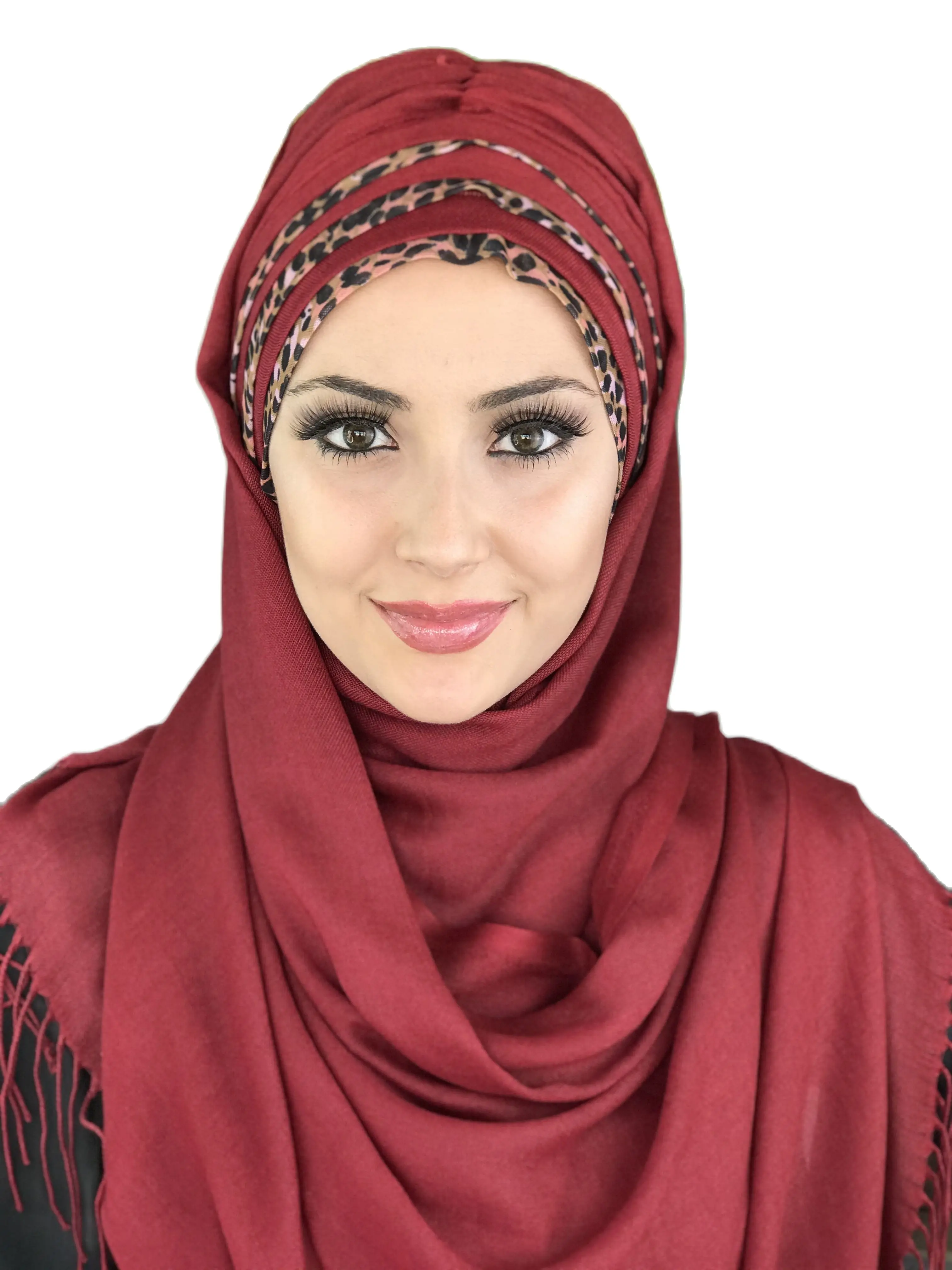 New Fashion Hijab Women Muslim Hijab 2022 Gauze Islamic Hijab Chiffon Scarf Cancer Şapka Scarf Red Shawl and Practical shawl