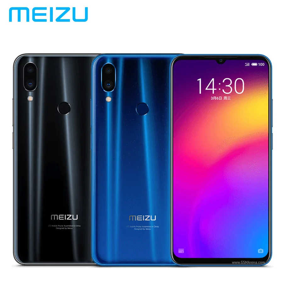 Global ROM MEIZU หมายเหตุ 9 LTE โทรศัพท์มือถือ Dual SIM 48MP กล้อง 4GB 64GB Snapdragon675 OctaCore 6.2" 1080x2244 P 4000mAh แบตเตอรี่