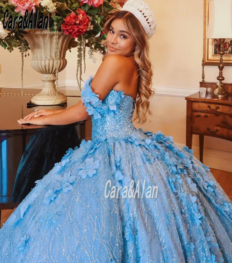 Mexicaanse Girs Vieren Zoete 15 Quinceanera Jurken Sweetheart Sequin Bloemen Crystal Kralen Charro Vestidos De Xv Años