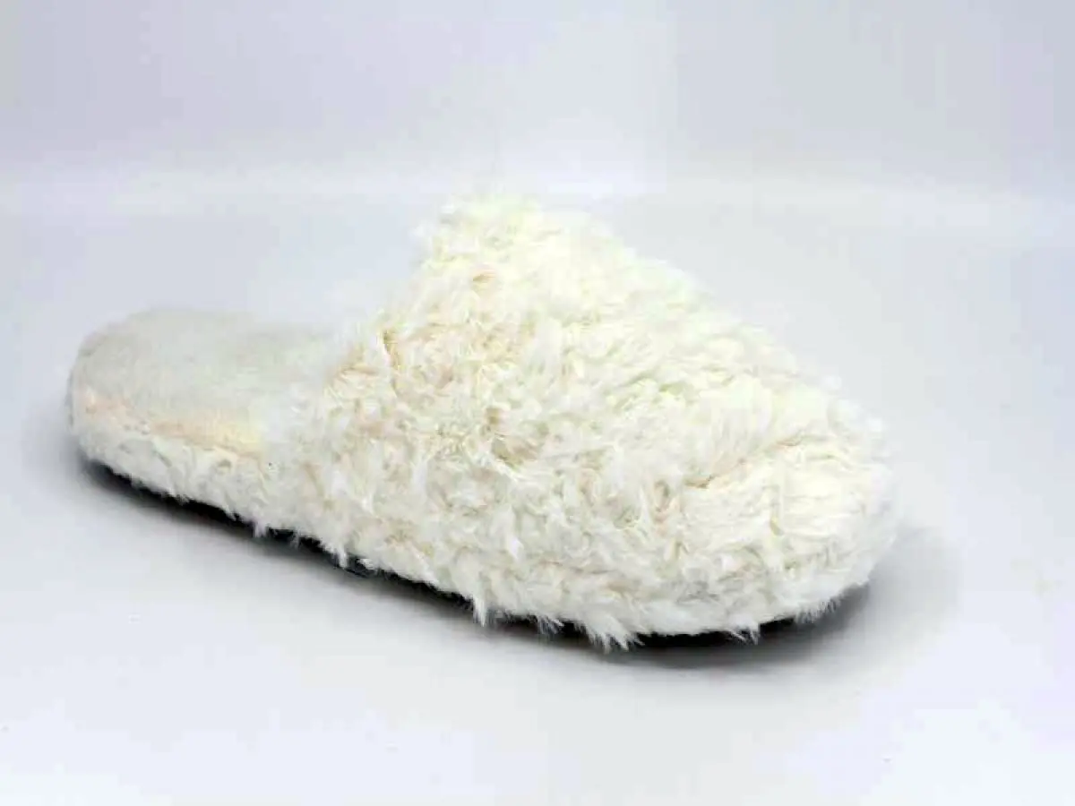 WOMEN'S Z HOME SLIPPERS CHINCHILLA SUITABLE FOR USE IN WINTER AND ON COLD DAYS