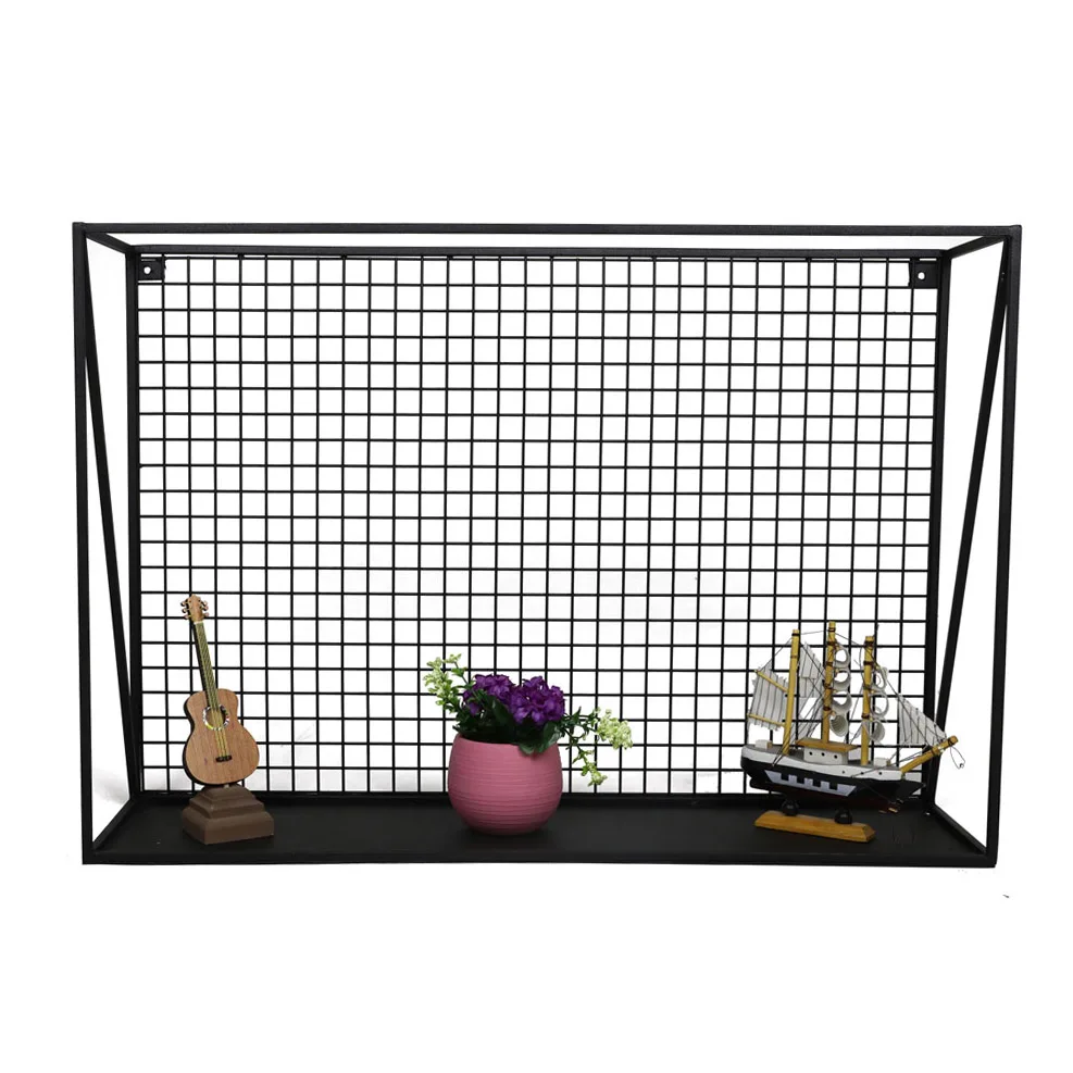 Rak Dinding Besi Model Kotak Persegi Nordic WD-13