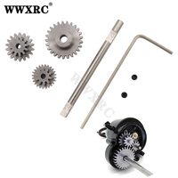 WWXRC Steel Transmission Gearbox Gear Set for WPL D12 D42 1/10 RC Truck Car Upgrade Parts Spare Accessories