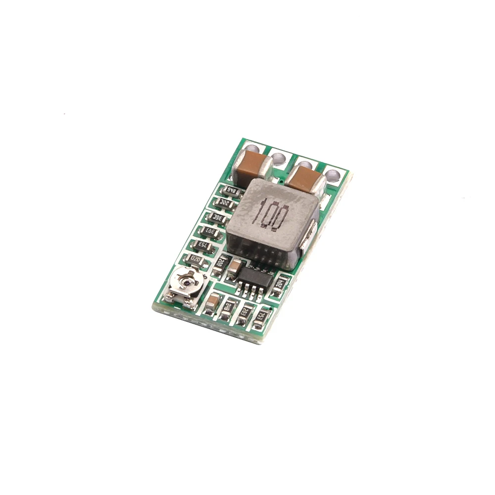 Mini DC-DC convertitore Buck di tensione del modulo di alimentazione Step-Down da 12-24V a 5V 3A regolabile 97.5% 1.8V 2.5V 3.3V 5V 9V 12V