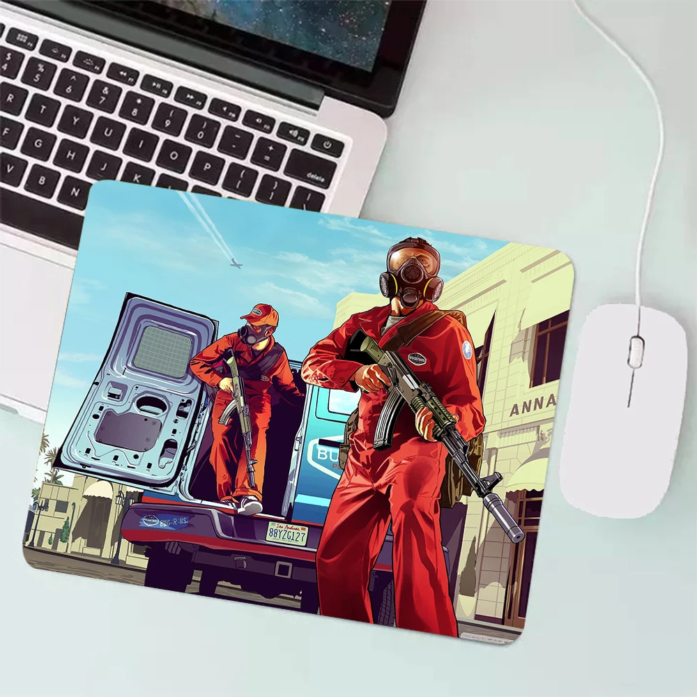 GTA 5 Small Gaming Mouse Pad PC Gamer Keyboard Mousepad Computer Office Mouse Mat XXL Laptop Carpet Anime Mause pad Desk Mat