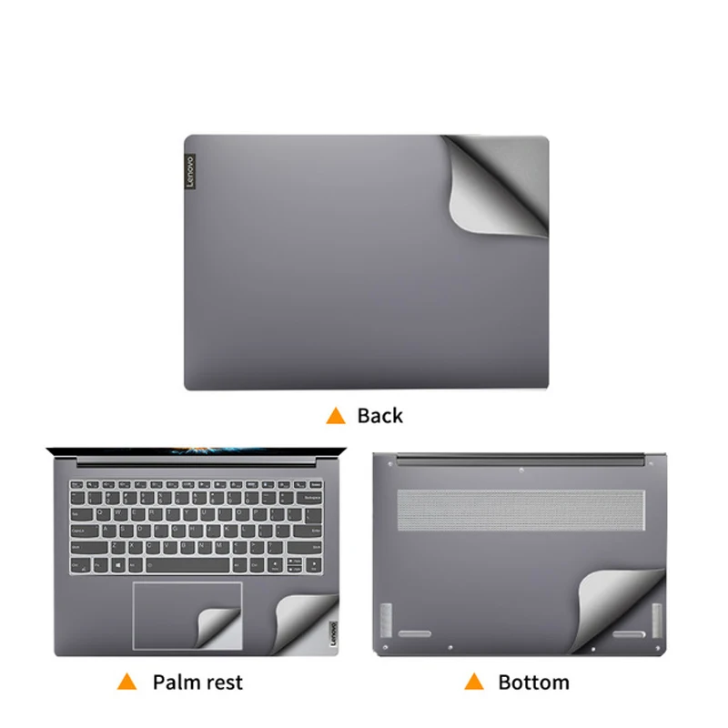 Pre-cut Anti Scratch Vinyl Sticker Laptop Decal Skin with Keyboard Cover for Lenovo Yoga Slim 7 Pro 14inch 14ACH5  O D 14IHU5