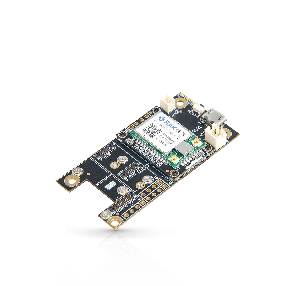 Płytka ewaluacyjna RAK4600 |   RAK bezprzewodowy WisDuo EVB |   Obsługuje pasma LoRa / LoRaWAN o wysokiej częstotliwości (862 do 1020 MHz)