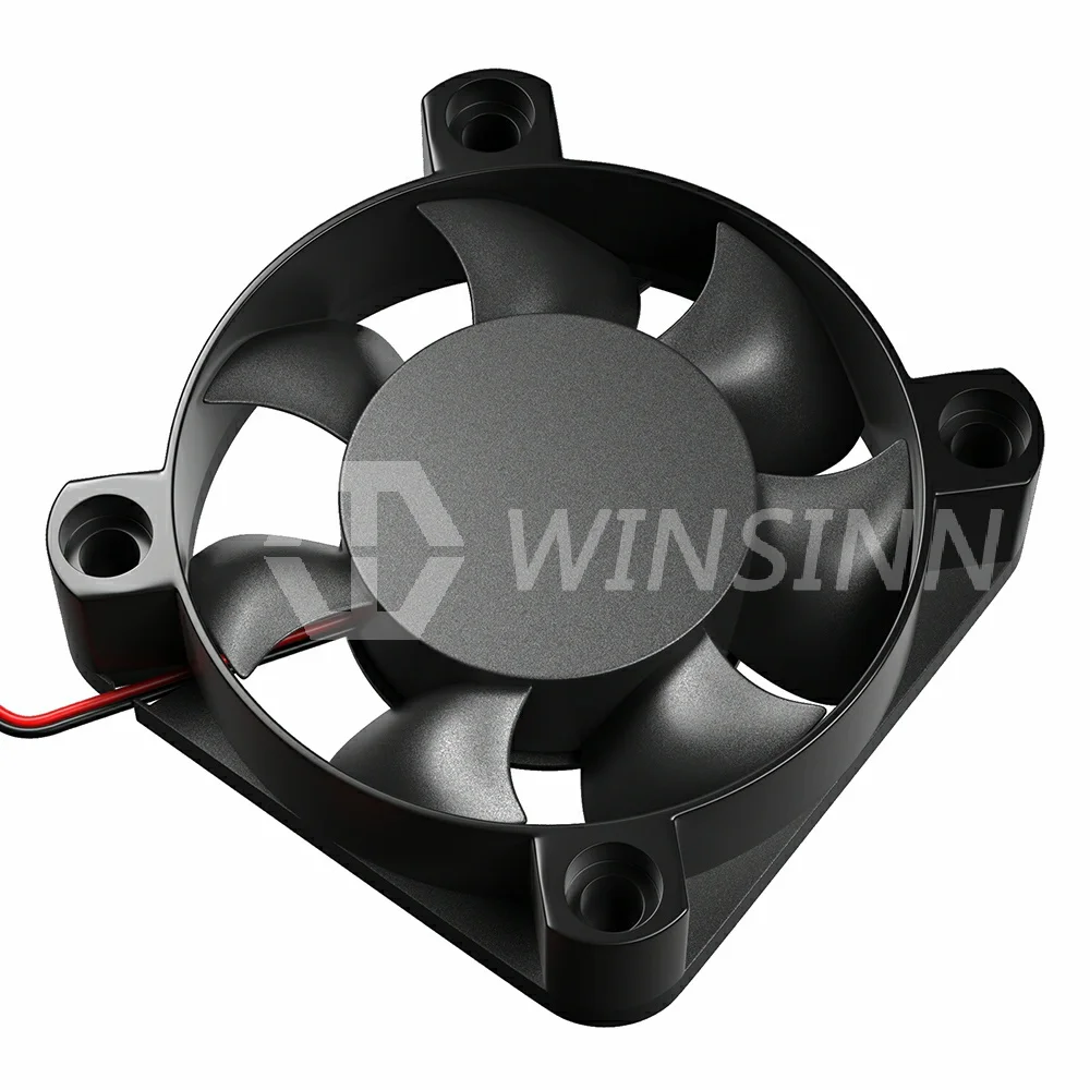 WINSINN-ventilador hidráulico de doble rodamiento de bolas, refrigeración sin escobillas, 40x10mm, 2 pines, 5V, 12V, 24V, 4010