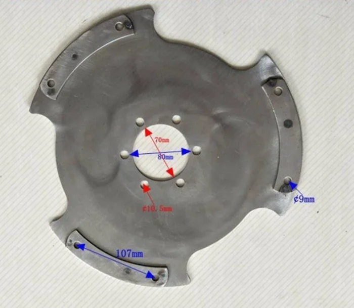 Forklift parts transmission torque converter elastic connecting plate for KOMATSU FD20/30-12/14  OEM DC6A26100000