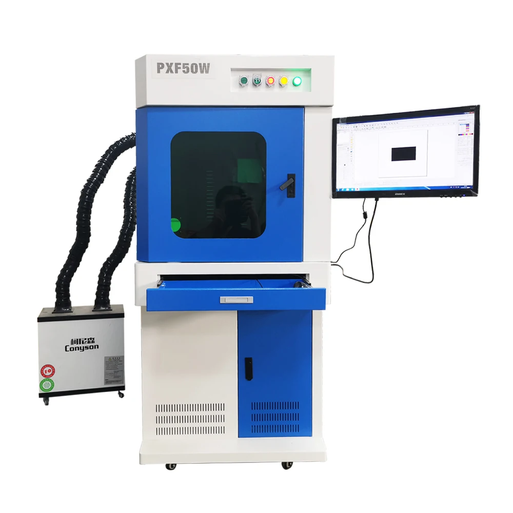 Closed Marking Machine Laser Marker Metal