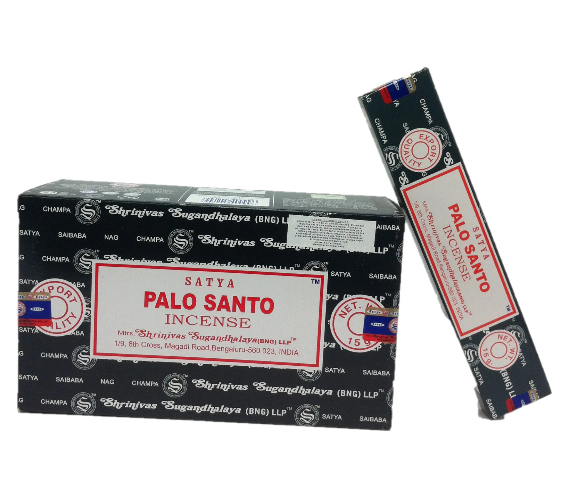 Incense Complete Boxes Satya Nag Champa Original, Goloka Agarbathi Palo Santo Reiki Cinnamon Money Lavender Rose Natural Rosemary Namaste Patchouli
