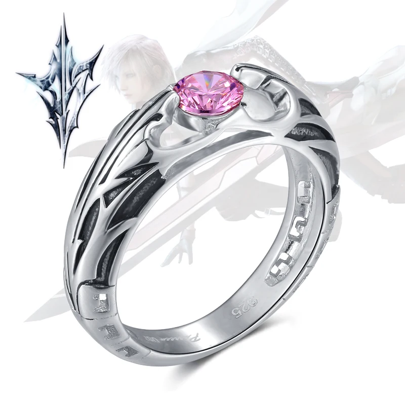 FFXIII Lightning Returns Eclair Farron Inspired Sterling 925 Silver Engagement Ring