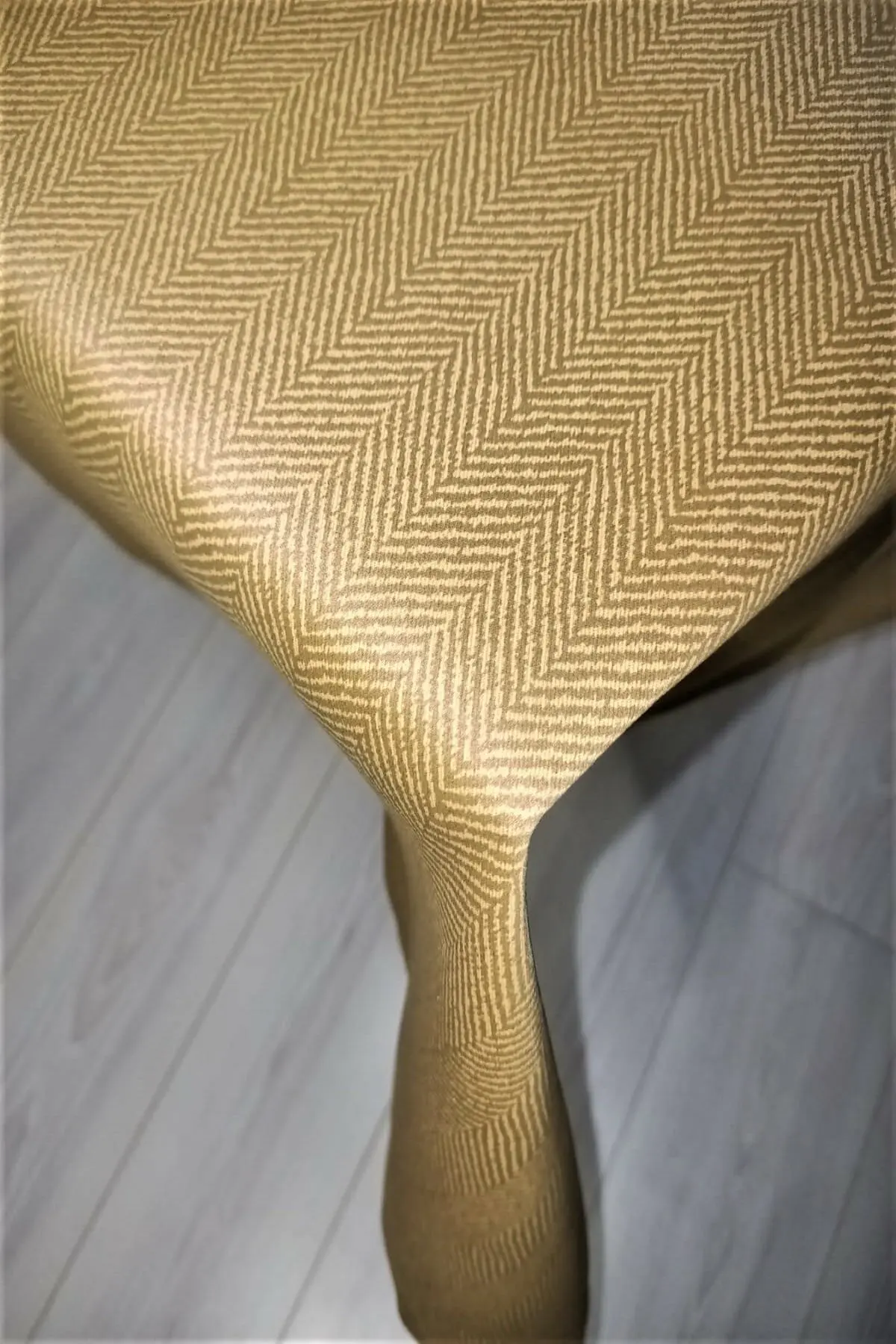 

Herringbone Pattern Mustard Table Cloth Wedding, Party,Sofa Cover Turkish Cotton For Rectangular Table