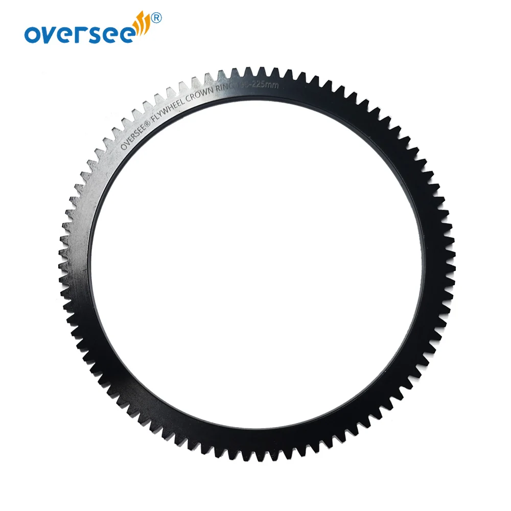 

66T-85550-00 Flywheel Crown Gear Ring For YAMAHA E40X Outboard Motor 40HP 2 Stroke Also Fits Parsun 190-225mm