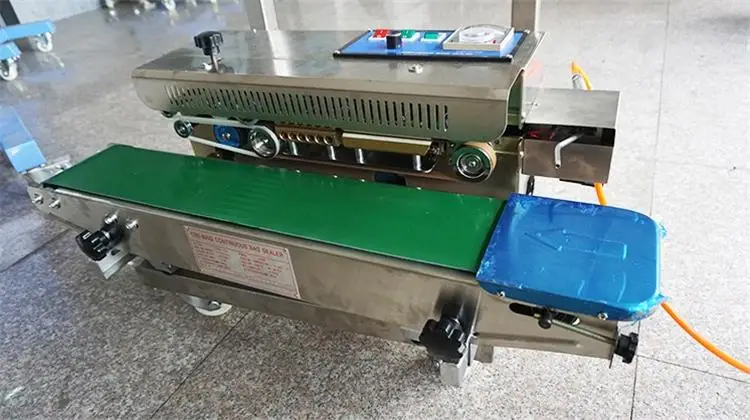 Kecil Nitrogen Mengisi Penyegelan Mesin Nitrogen Sealer Mesin