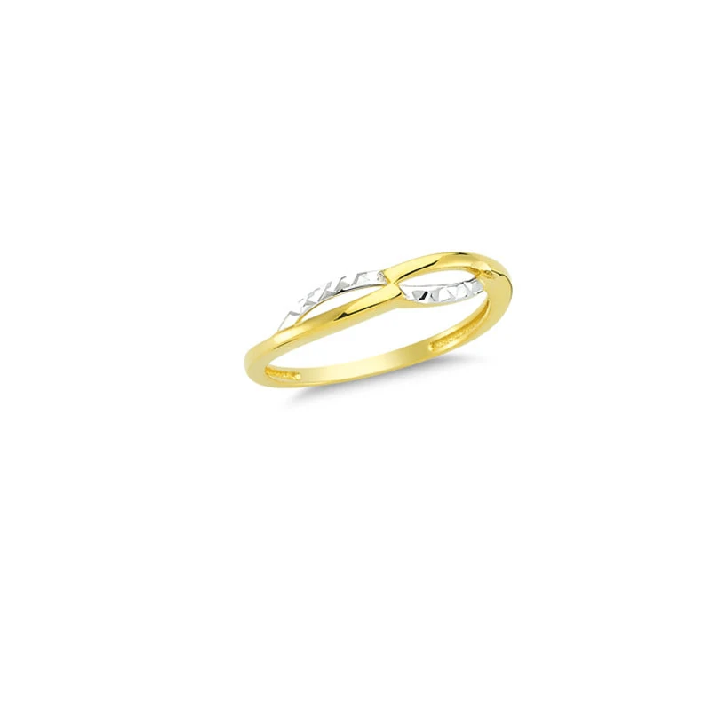 14K Solid Gold Classy Ring for Women