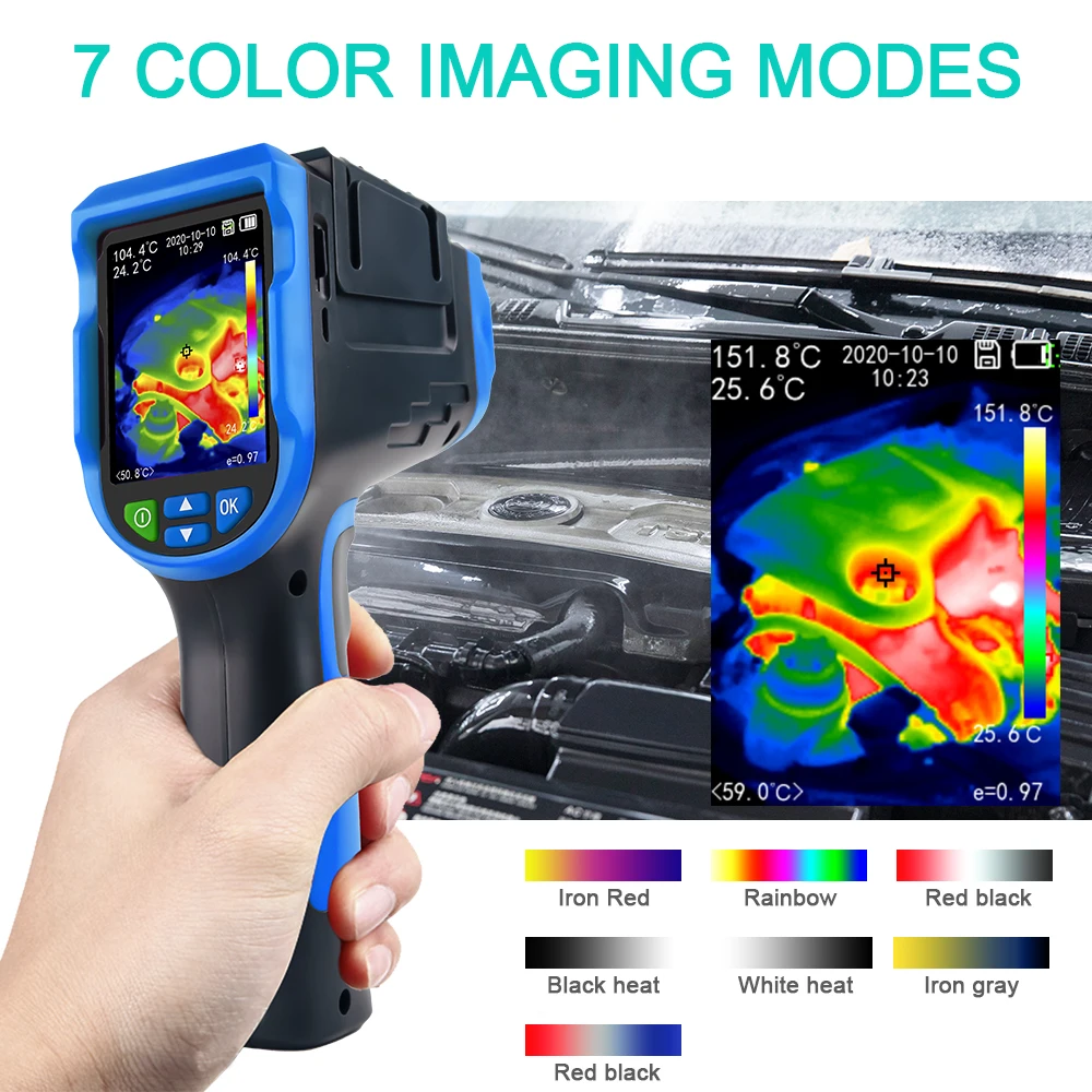 NF-523 Kamera Pencitraan Termal Industri Noyafa untuk Perbaikan 320*240 Piksel Pencitra Termal Inframerah Deteksi Panas Rumah-40 ° C ~ 330