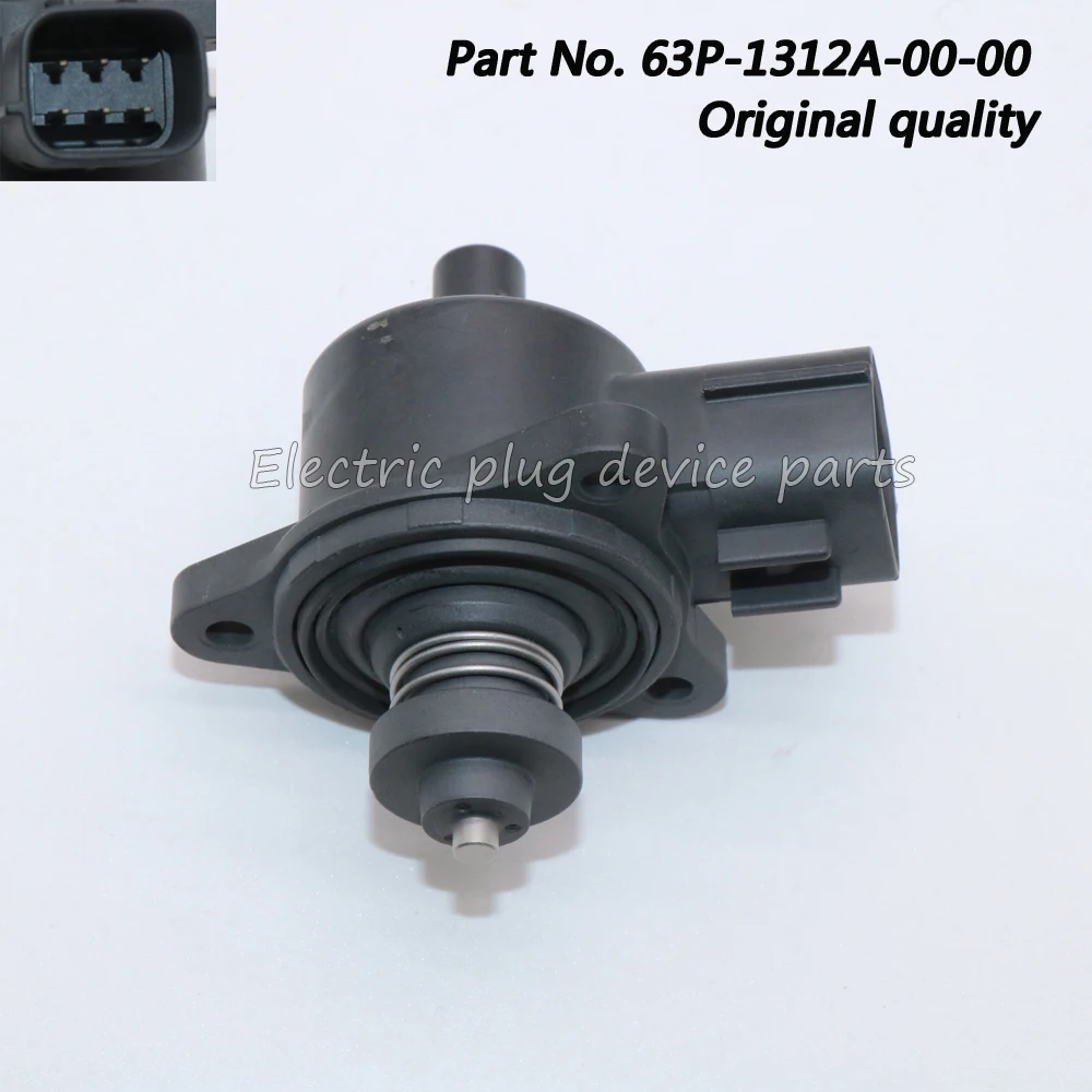 OE# 63P-1312A-00-00 IACV Idle Air Control Valve for YAMAHA Outboard by HP 115HP F115 INTAKE 2 63P-1312A-01-00