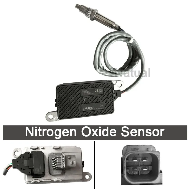 

24V Original NOX Nitrogen Oxygen Sensor 2294290 2296800 2247380 2064768 For Scania Euro 6 Truck Engine 5WK97400 5WK9 7400