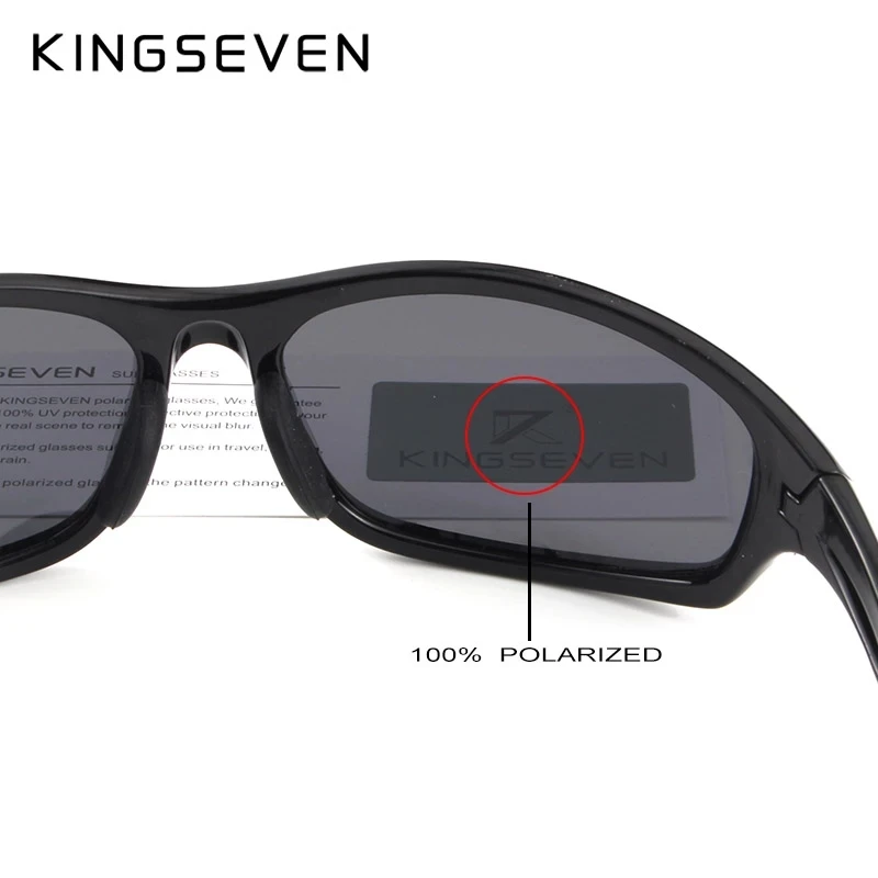 KINGSEVEN Professional Polarized Cycling Glasses Bike Goggles Mirror Sun Glasses Bicycle Glasses Eyewear UV400 Gafas Ciclismo