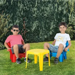 Enfants Bambin Table et Chaise Ensemble intérieur extérieur Fabriqué en Dinde CE Certifié MEILLEURE QUALITÉ