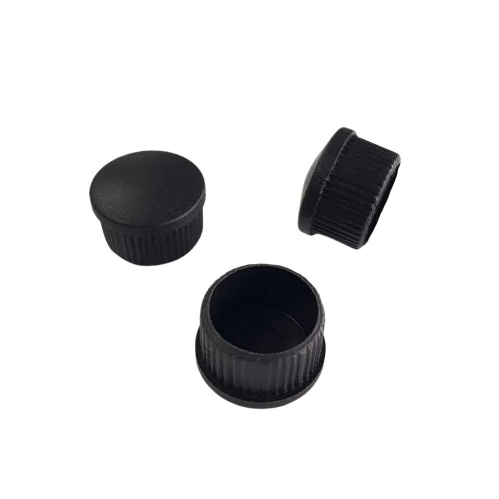 Tube Plugs Round Headed New High Quality Plastic Multipurpose Cover To Protect The Floor Black Steel Pipe Insert Caps