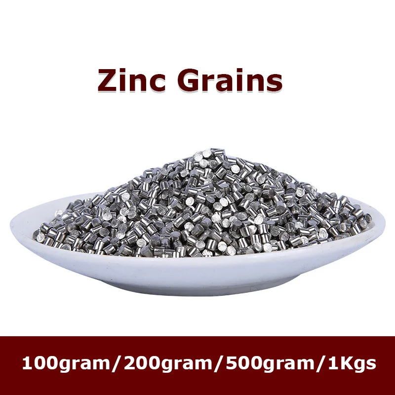 Pure 99.995% Zinc Grains Zn Ingot High Purity And Research and Development Element Metal Zinc GRANULE