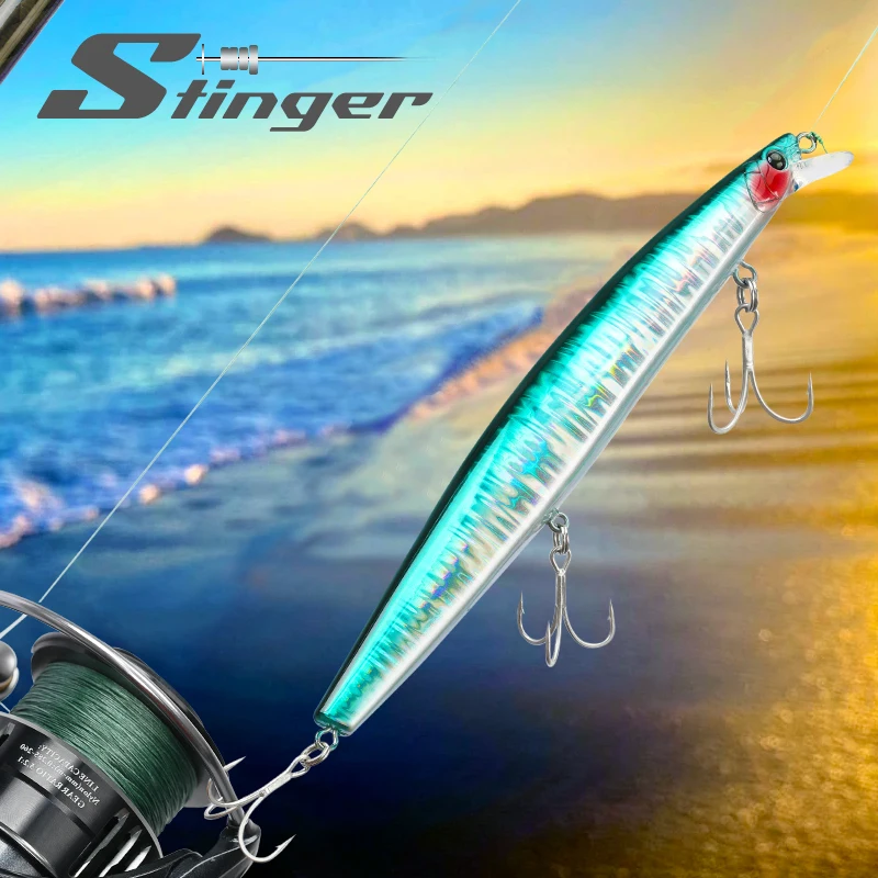 Tsurinoya Minnow STINGER 173F – Señuelo artificial 173mm 37,5g