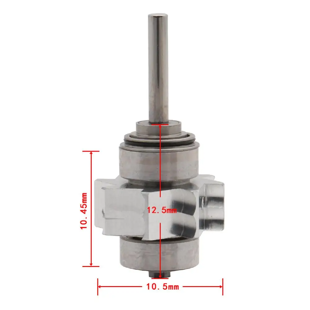 

1pc Rotor Cartridge for YUSENDENT Dental LED High Speed Handpiece CX207-F-TP Dental Air Turbine Original H15-TP Torque TU