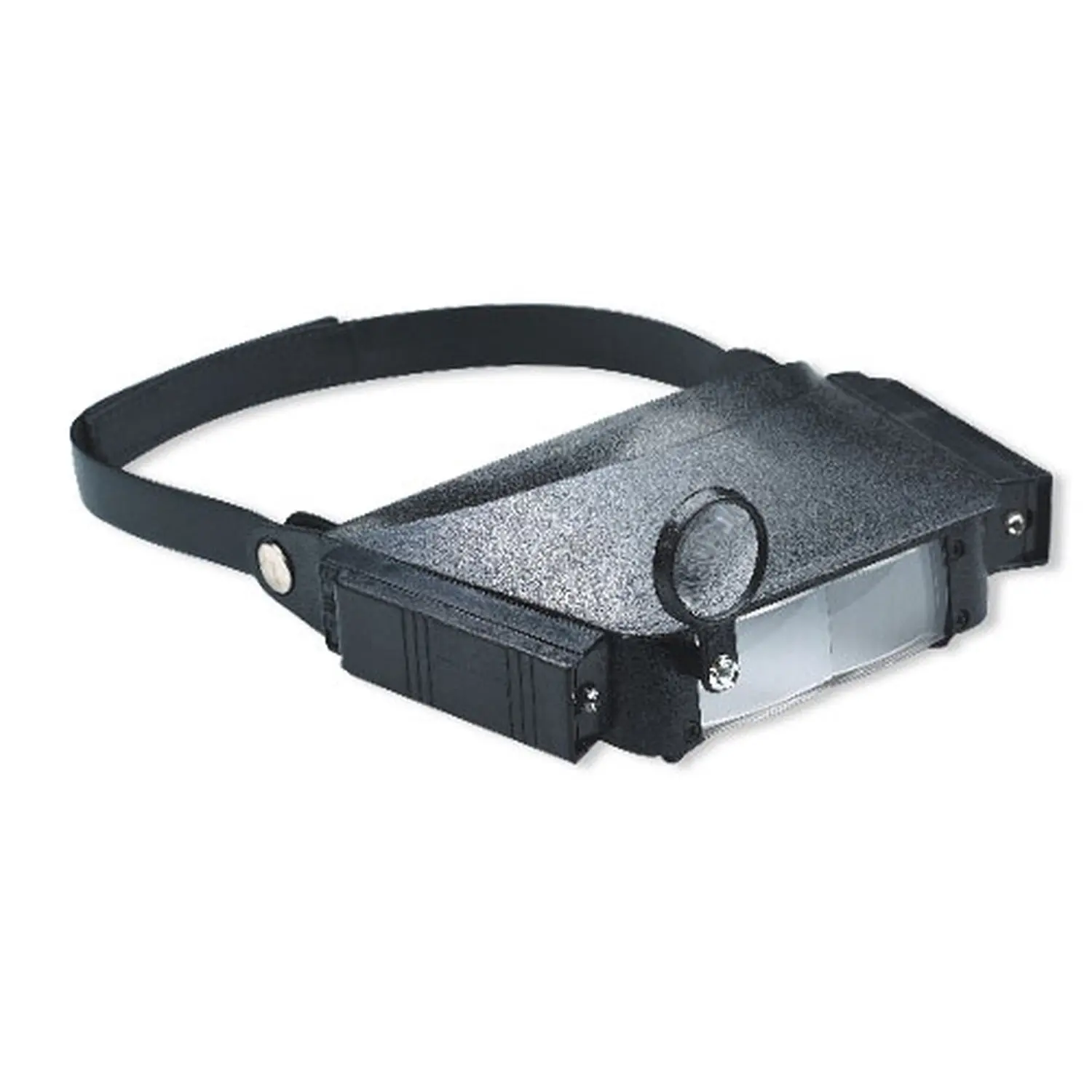 Magnifier with head and light holder